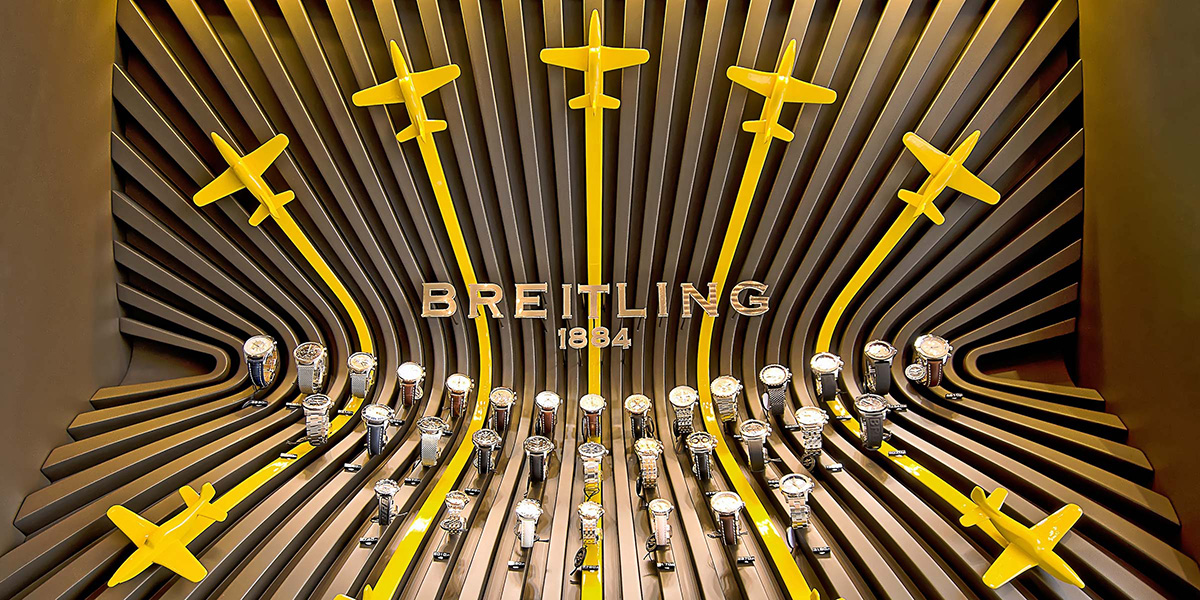 2013 - Uhrenhaus WEIKHARD - Neue Breitling Vitrine, A-8010 Graz