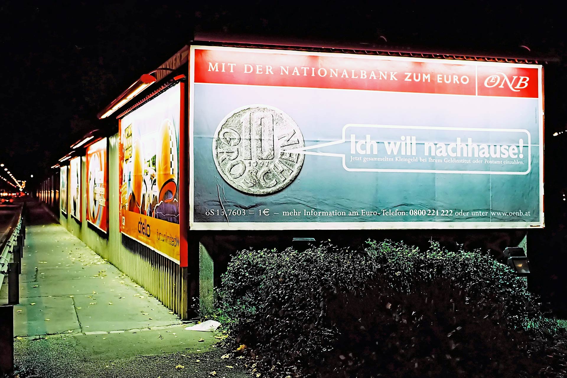 2002 - GEWISTA Plakatwandbeleuchtung