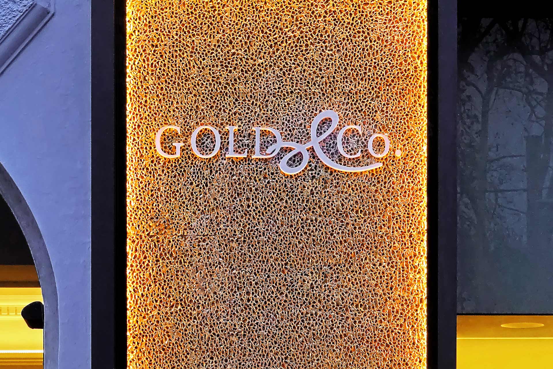 2013 - GOLD & CO. - Shopbeleuchtung, A-1090 Wien