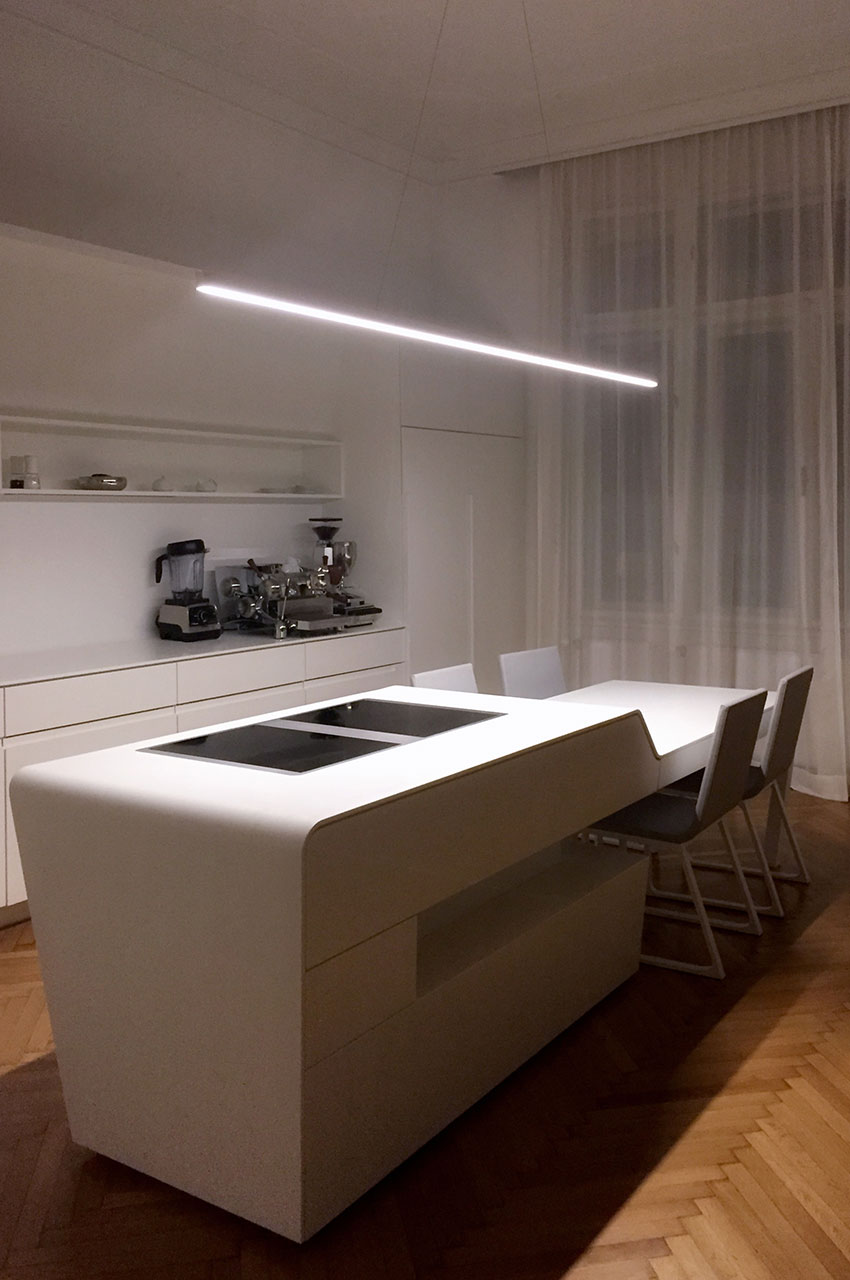 2015 - Designer Küche - Altbau, A-1070 Wien