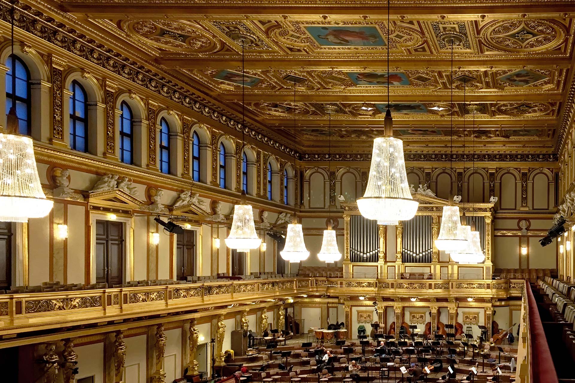 2015 - MUSIKVEREIN Goldener Saal - LED-Umrüstung, A-1010 Wien